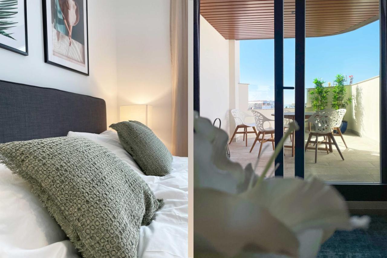 Marinsa Beach, 1 Bedroom With Seaview Torrox Bagian luar foto